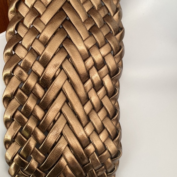 Gold braided belt main image 6